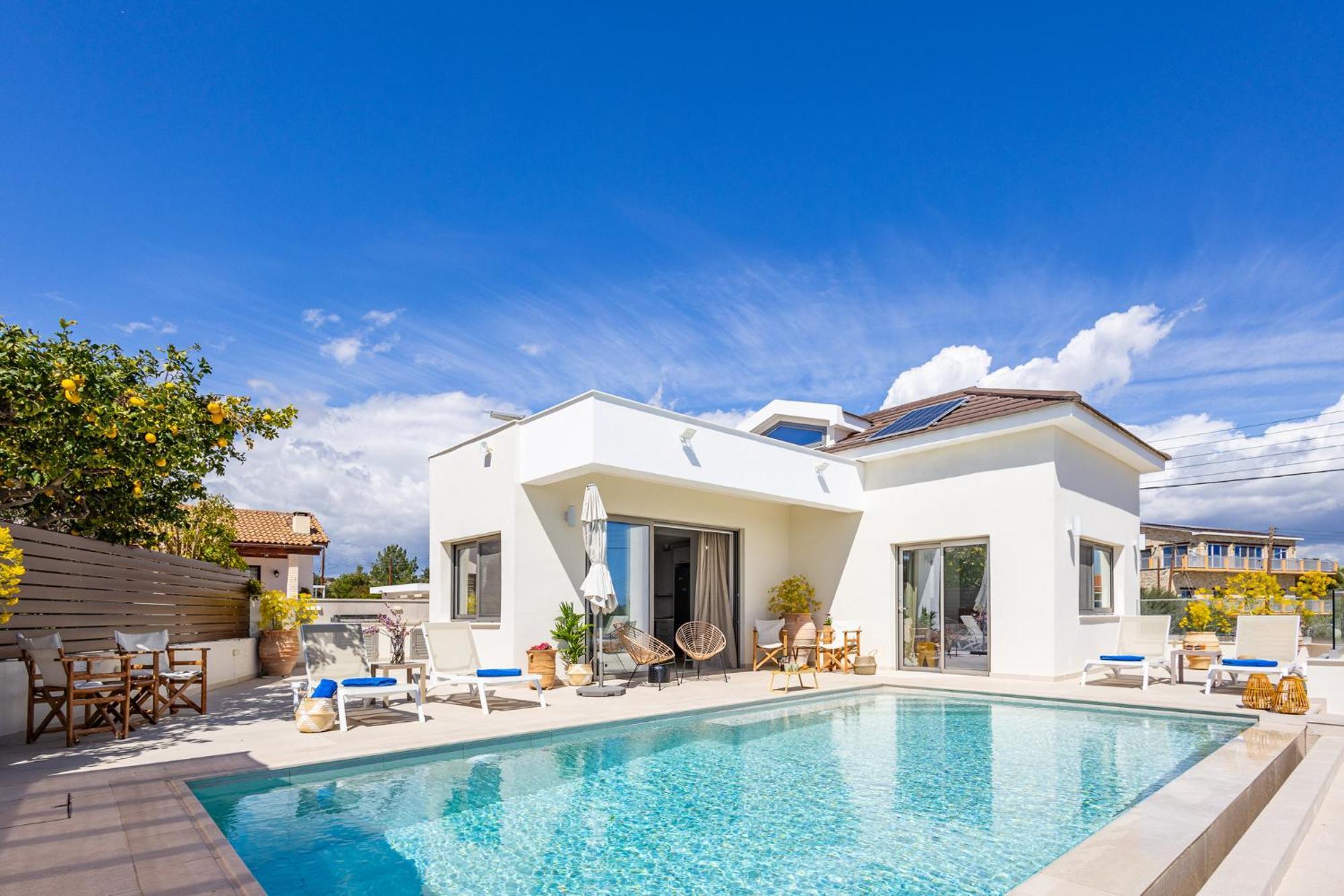 Villa Pacy Agios Theodoros Luaran gambar